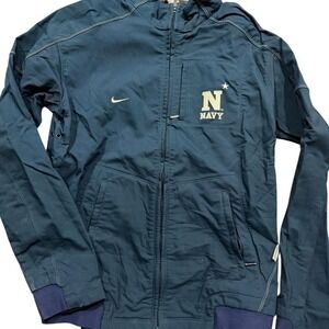 Nike Navy Midshipmen Nike Team Jacket Full Zip Small